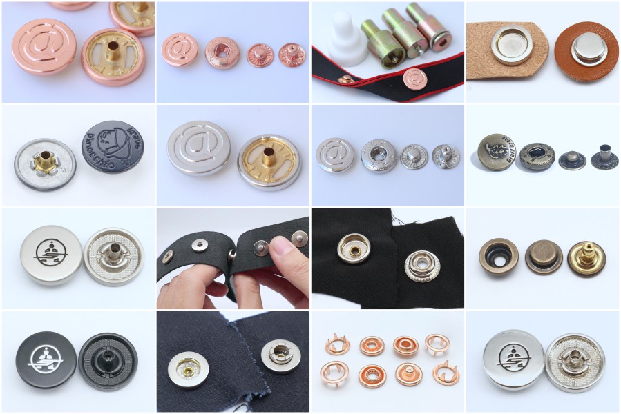 Custom Snaps Buttons Logo Snap Fasteners
