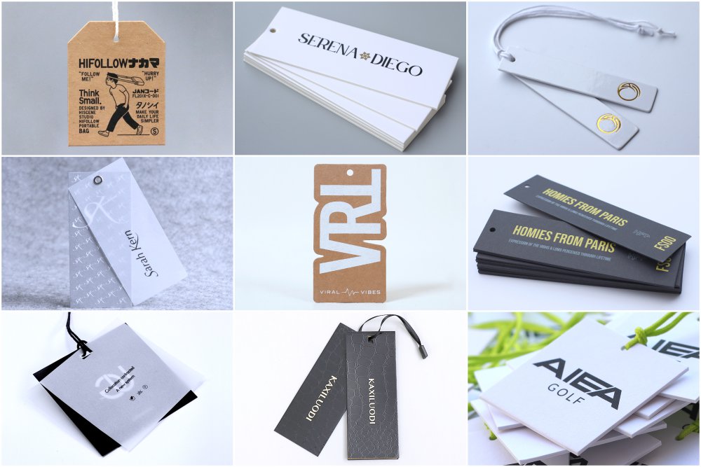 Customized Hang Tags/hangtag/trademark Manufacture/clothing Paper